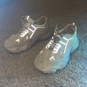 Tan clothes fashion shoes